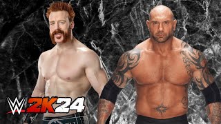 WWE2k24  Batista Vs Sheamus