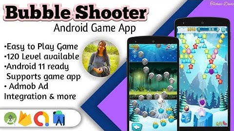 Create Bubble Shooter Game App with Android Studio