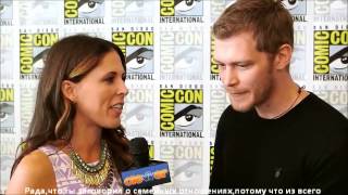 Joseph Morgan The Originals Comic Con 2014 русские субтитры