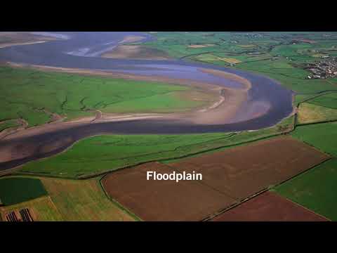 Development of floodplains, terraces, and levees