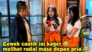 Sulap magic Dingdong prank ! ternyata cewek cantik suka dengan benda itu bikin ngakak parah 😅