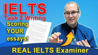 IELTS Writing Task 1 and Task 2 Marking by Real Examiners