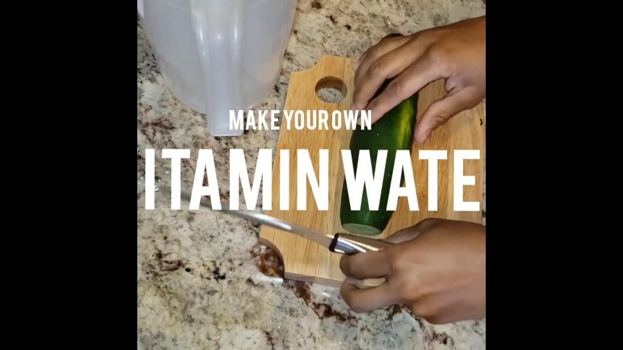 Make Your Own Vitamin Water |Fruit Infused Water| Summer Body Detox