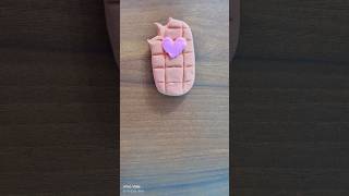 DIY Clay Chocolate #shorts #youtubeshorts #trending #viral #diy #art #clayart