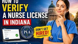 How to verify a nurse license in Indiana