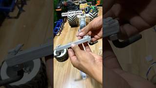 Rc tractor front axcel making 👍#experimnent #diy #tractor #steering