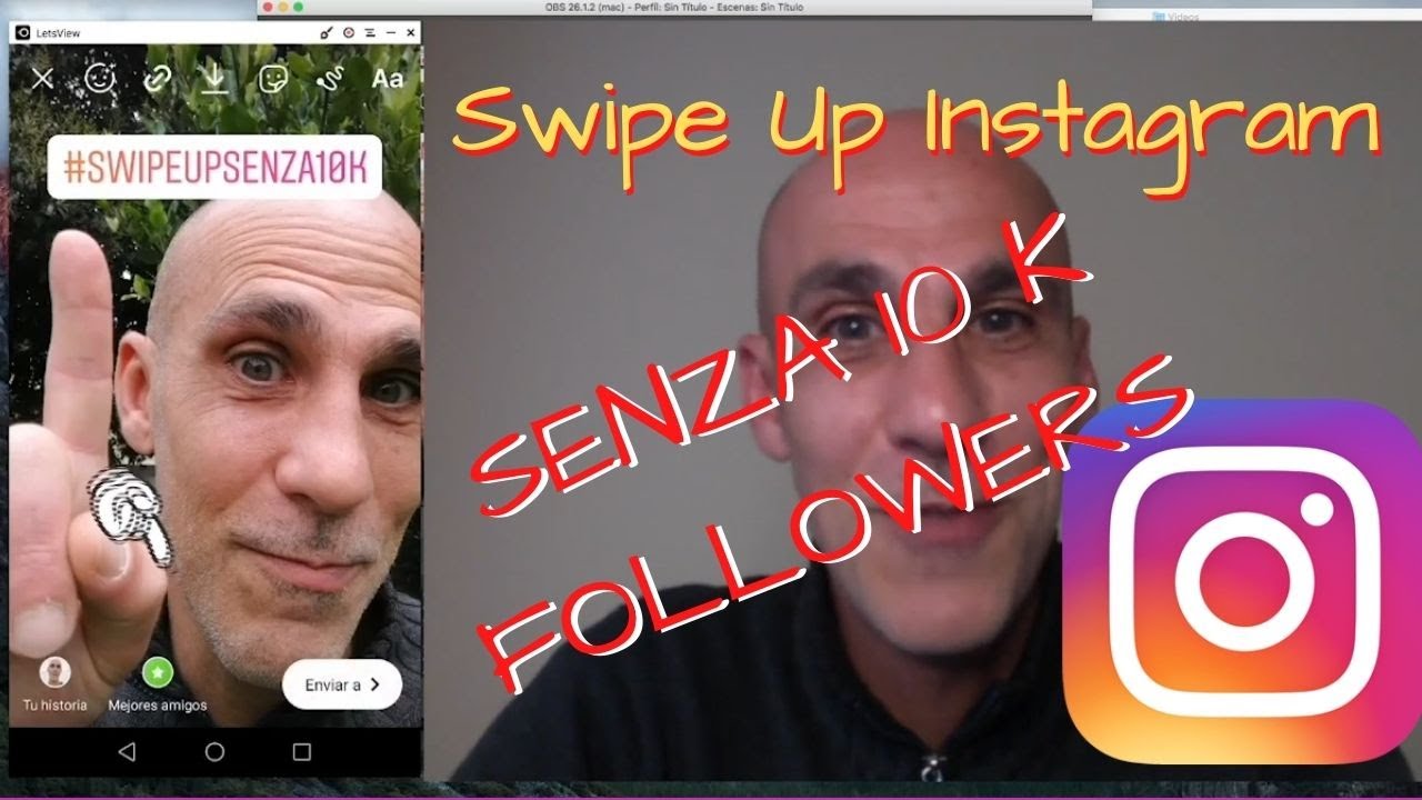 Swipe Up Funktion Instagram Ohne 10000 Follower Swipe Up Instagram Senza avere 10k Follower (meno di 10000 seguitori
