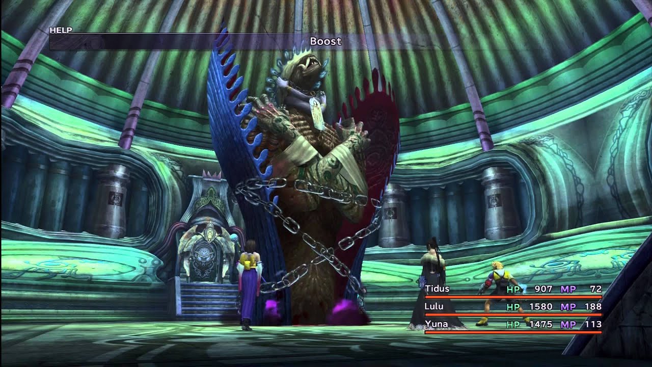 Final Fantasy X Hd Remaster Seymour Boss Battle Youtube