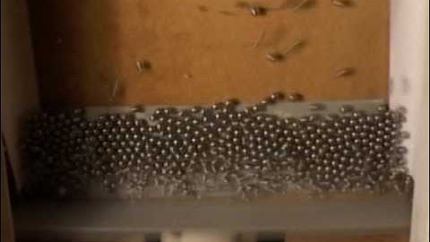 A simple demonstration of granular phases