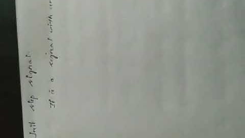 TECH FUN | Signals and systems | KTU | S4 ECE | Types of signals