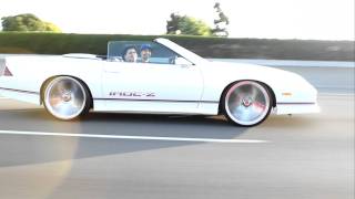 Street Actions 90 Convertible IROC-Z on 22s SLAMMED!