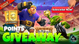 🔴 Clash of clans Live - GOLDPASS Giveaway | Earn Points | Road To 5K Subs (Clash Of Clans)