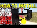 Installing Skid Steer Quick Attach On Loader