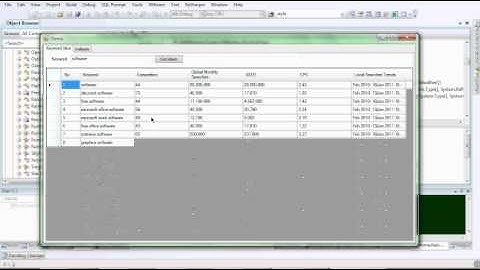 Grab data from Google Keyword Tool and Google Traffic Estimator Tool