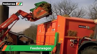 Holaras - Wisent Fb-22 Kroko 240 Voerdoseerwagen Futterdosierwagen Feederwagon