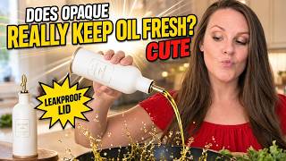 HOMCDALY Olive Oil Dispenser: Is It Worth the Counter Space?