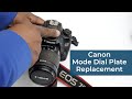 vhbw Instelwiel, compatibel met Canon EOS 5D Mark III camera, draaiknop, Dial Mode Plate