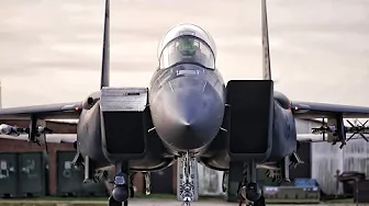 1st Time F-15E Strike Eagles Takeoff At Lakenheath In 2023