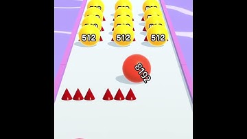 Ball Run 2048 - All Levels Gameplay Android, iOS ( Levels 696 - 716 )