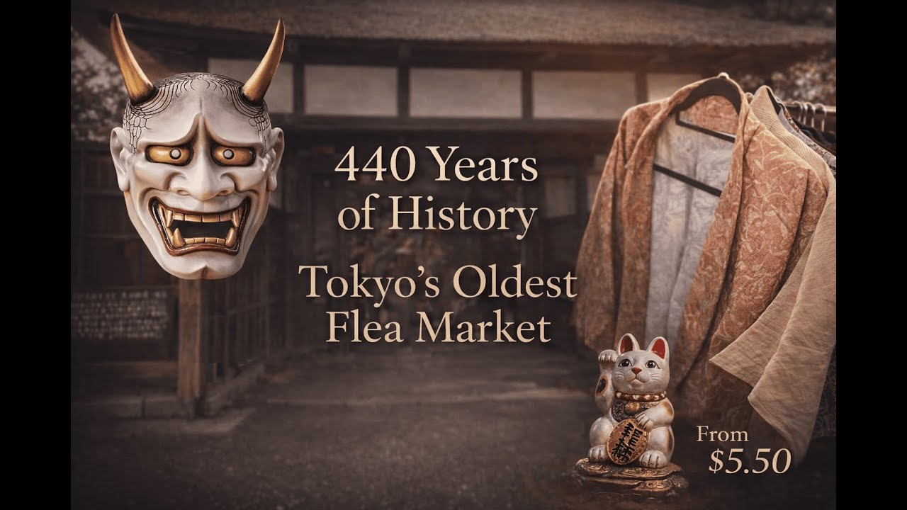 440 Years of History: Exploring Tokyo’s Massive $5 Flea Market | Setagaya Boro-ichi