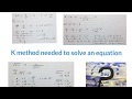 Understanding the Chi Method for Solving Equations