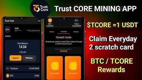MOST PROFITABLE Crypto Mining App of 2025! TRUST CORE MINING APP! 