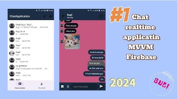 Android Realtime Chat App 2024 | Tutorial 1: Project Setup & Basic Layout | using MVVM, Firebase