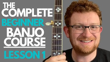 Complete Beginner Banjo Course! // Lesson 1 // Intro & Pinch Rhythm