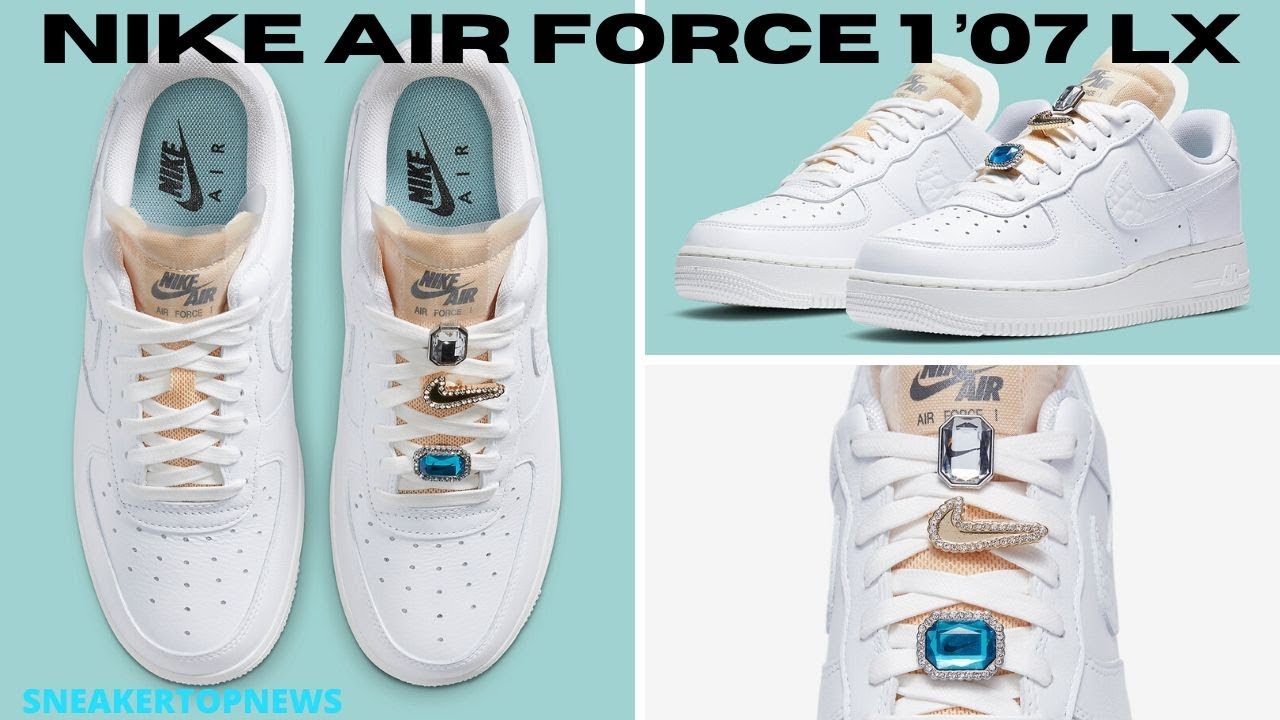 nike air force 1 bling