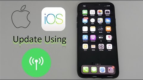 How to Update iOS Using Mobile Data - Must Watch!