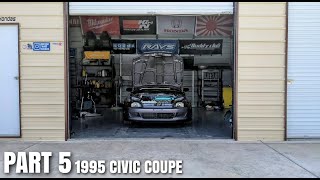 Jackspania Motor Mounts & Billet Shifter Install - 1995 Civic B16A - Engine Bay Gets a Makeover