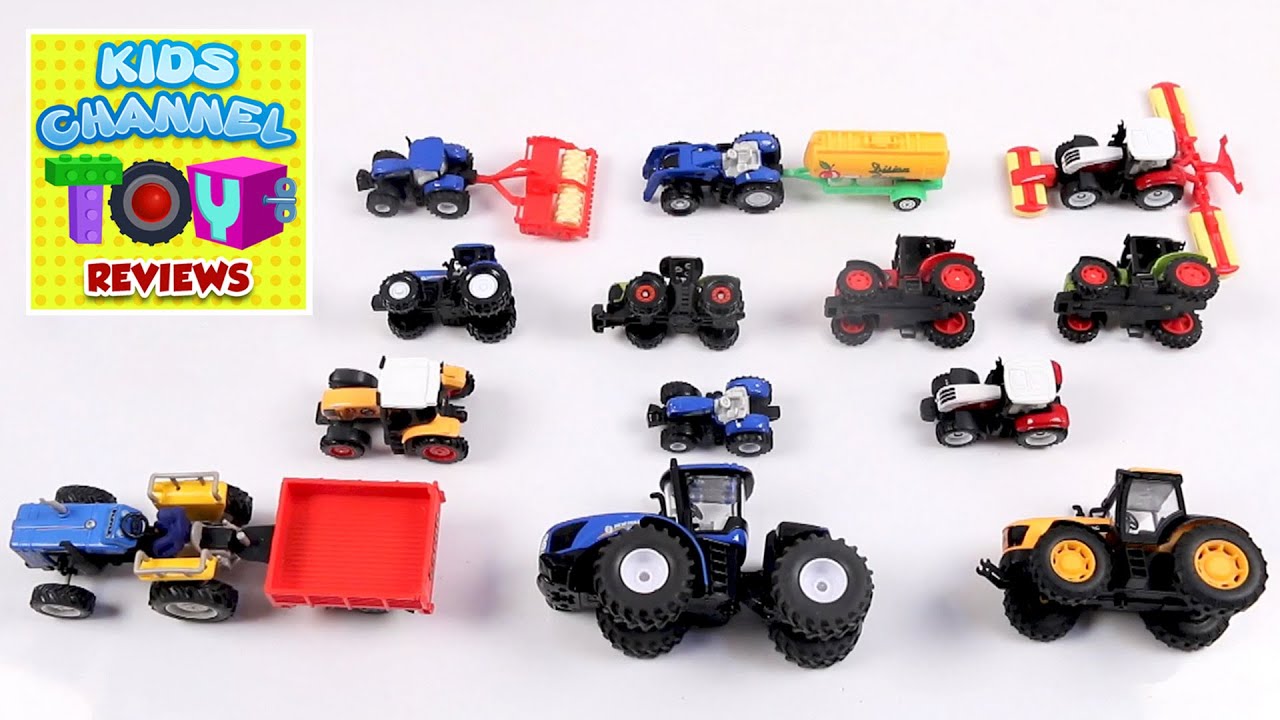 Learn Farm Vehicles For Kids + More Toys Videos