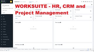 How to install WORKSUITE - HR, CRM and Project Management #crm #hrm #projectmanagement #ticket screenshot 2