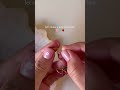 DIY Elegant Pearl Flower Hoop Earrings 🌸✨ | Easy Handmade Jewelry Tutorial