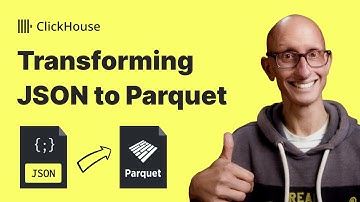 JSON to Parquet with ClickHouse