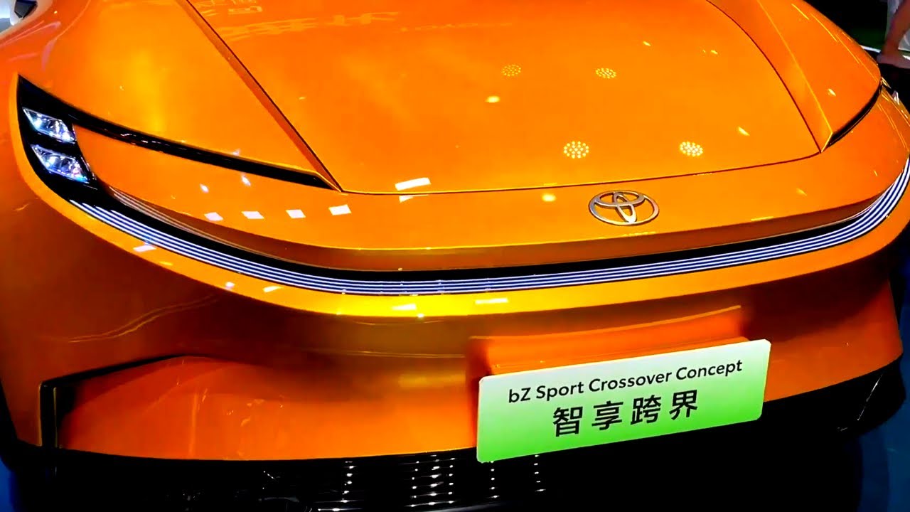 THE FIRST HYDROGEN CROSSOVER CAR 2024 TOYOTA BZ CONCEPT First Look
