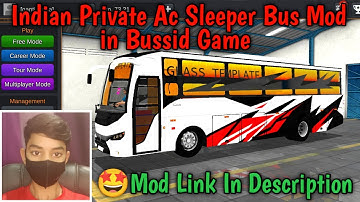 capella sleeper bus mod bussid | capella private bus mod bussid | new tourist bus mod bussid.
