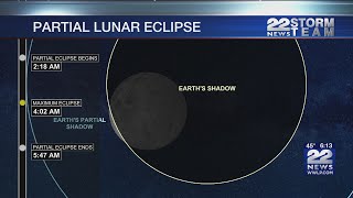 Will Friday's lunar eclipse be visible in western Massachusetts?