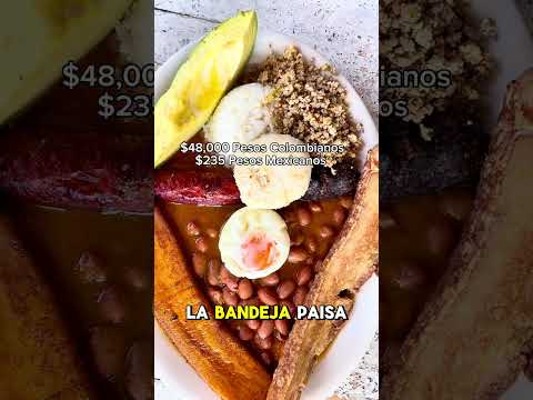 La #bandejapaisa #medellin #costoxdestino #pueblitopaisa #colombia