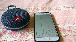 How to pair JBL Clip 3 to Samsung Galaxy A5 android phone