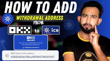 How To Add Ice Coin BNB Withdrawal Address from OKX crypto Exchange To Ice Network Mining App
