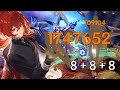DILUC C6 Plunge Xianyun Citlali Floor 12 Bot Half 24s Speedrun Abyss 5.4b