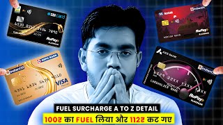 Celebrity Uncover: Credit Cards Fuel Hidden Charges | Fuel Surcharge A to Z Details😯 Wealth