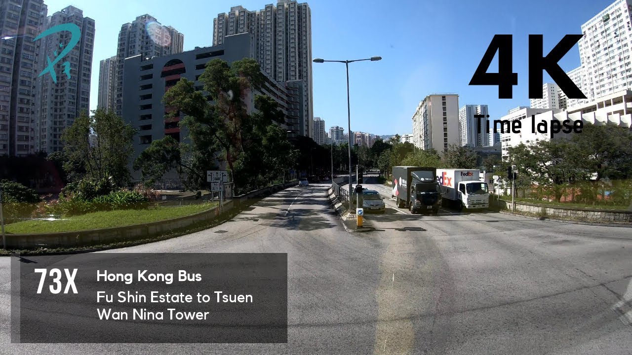 Download Hong Kong Bus (香港巴士) - 73X [Time-lapse] [4K] [UHD] (2019) | P.Ark | P仔樂園