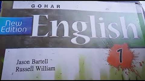 English Class 1 Lecture 8 | By Farkhanda Faqir Hussain | Falcon School System