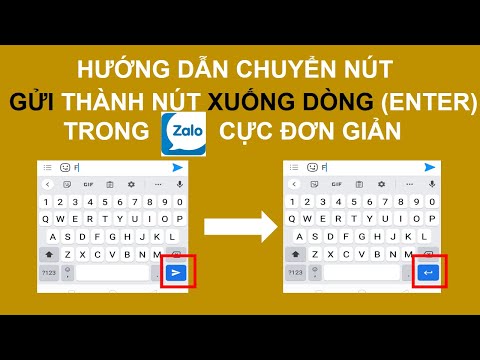 Video Hướng dẫn chuyển nút Gửi thành nút xuống dòng (Enter)... - youtube