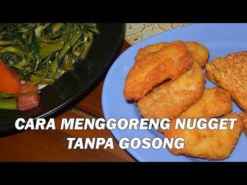 TIPS MENGGORENG NUGGET ANTI GOSONG DAN MATANG DI DALAM. 