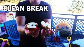 How to CRACK an apple in half with your bare hands