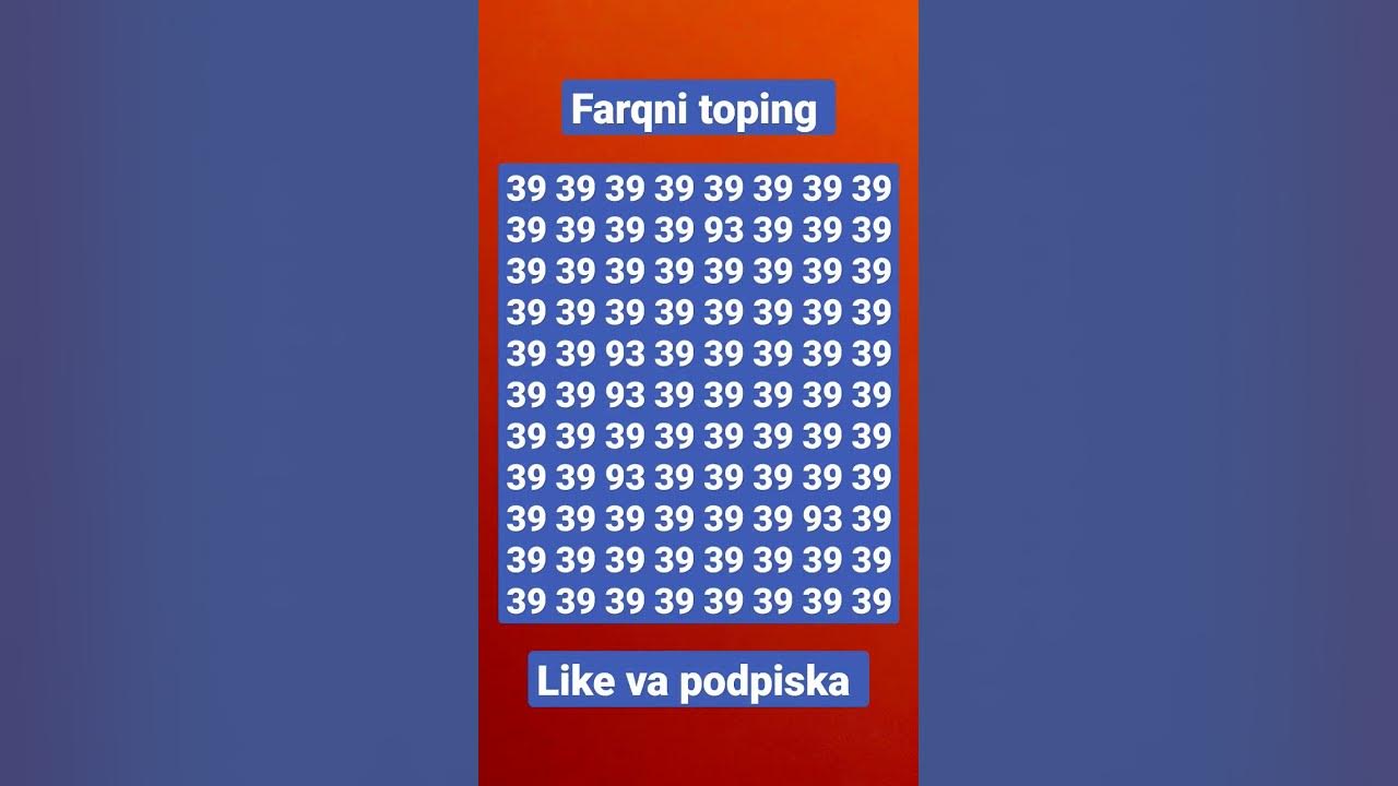 Boshqotirma 🤔 - YouTube