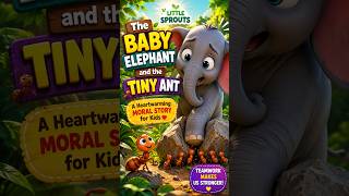 The Baby Elephant and the Tiny Ant 🐘🐜 | Teamwork Wins! | Little Sprouts